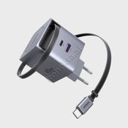 Karikues Universal Nexode Pro 65W Ugreen Me Kabllo Te Integruar