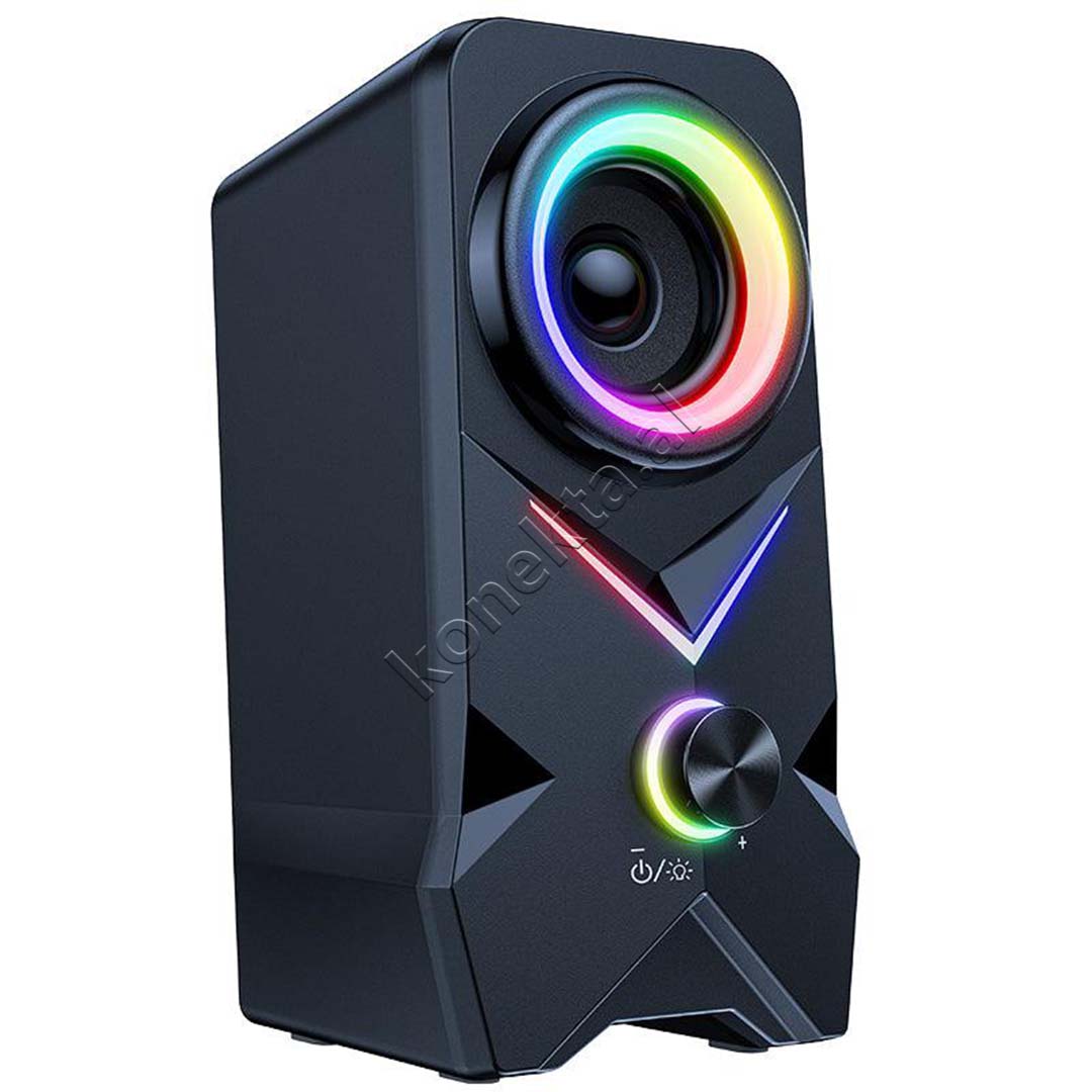 Bokse Per Kompjuter RGB Me Bluetooth, Aux Dhe Usb