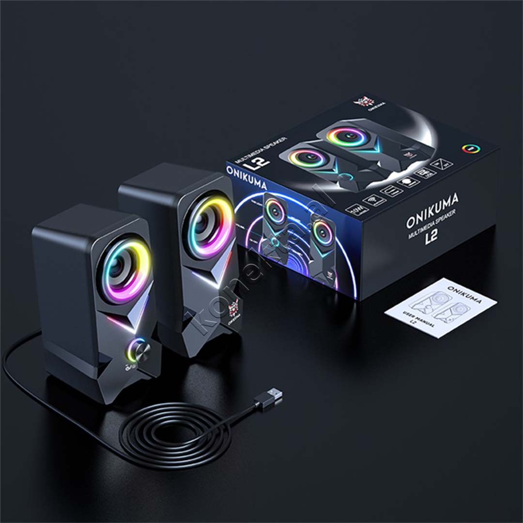Bokse Per Kompjuter RGB Me Bluetooth, Aux Dhe Usb