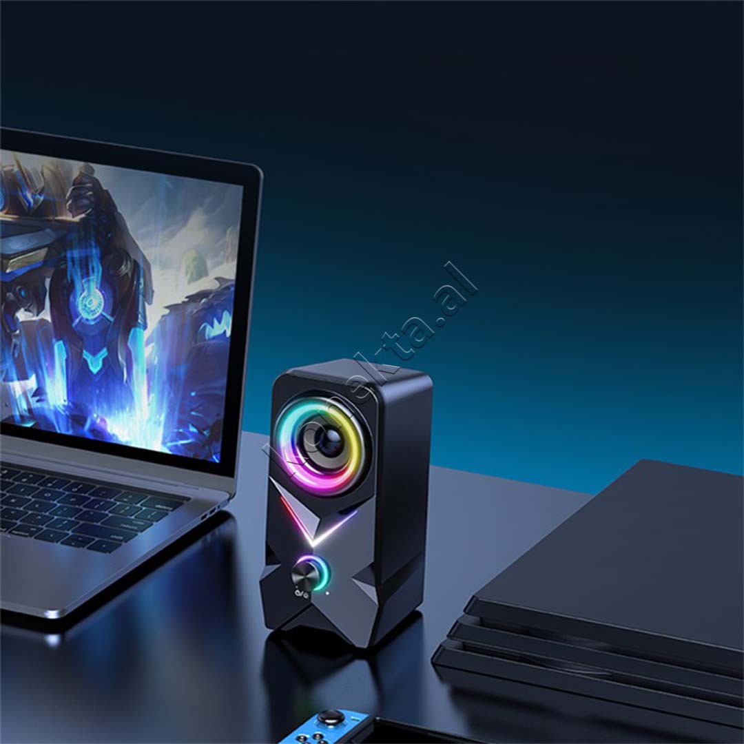 Bokse Per Kompjuter RGB Me Bluetooth, Aux Dhe Usb