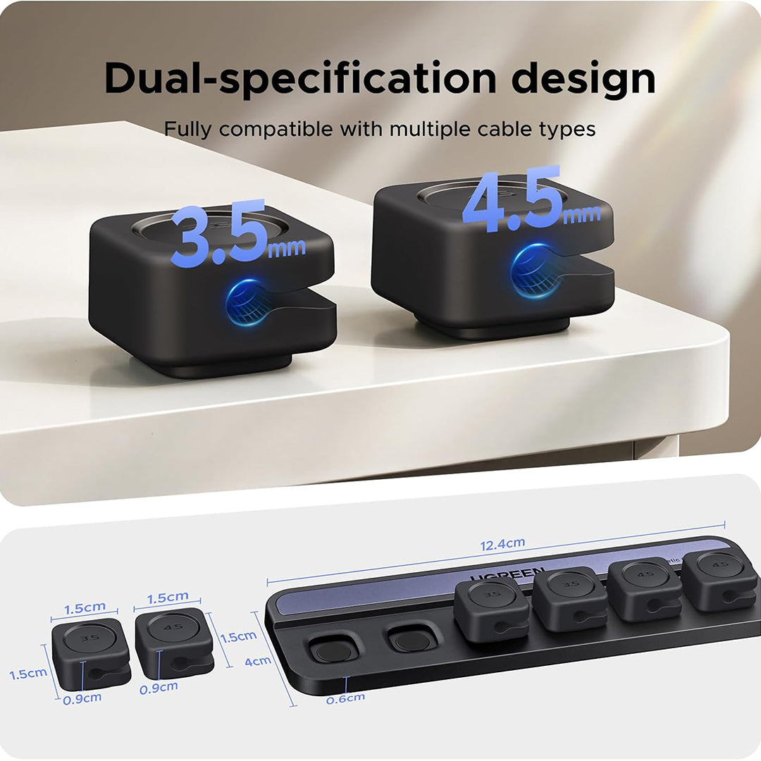 Organizues Magnetik Per Kabllo Me 6 Kapese Ugreen