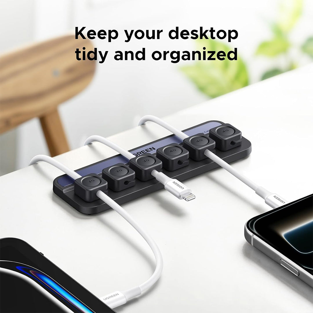 Organizues Magnetik Per Kabllo Me 6 Kapese Ugreen