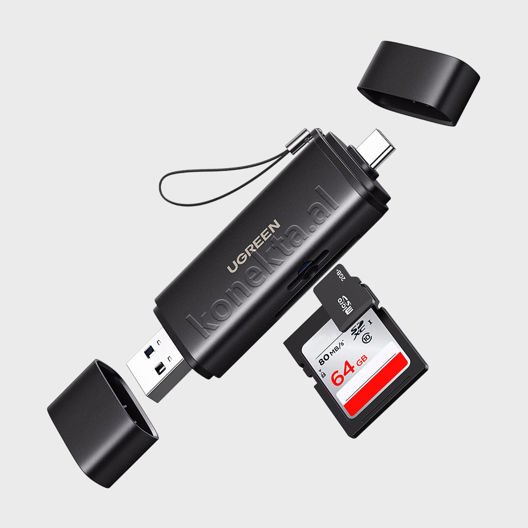 Lexues Kartash SD/TF 2 Ne 1 Ugreen Me Porte USB-C/USB-A
