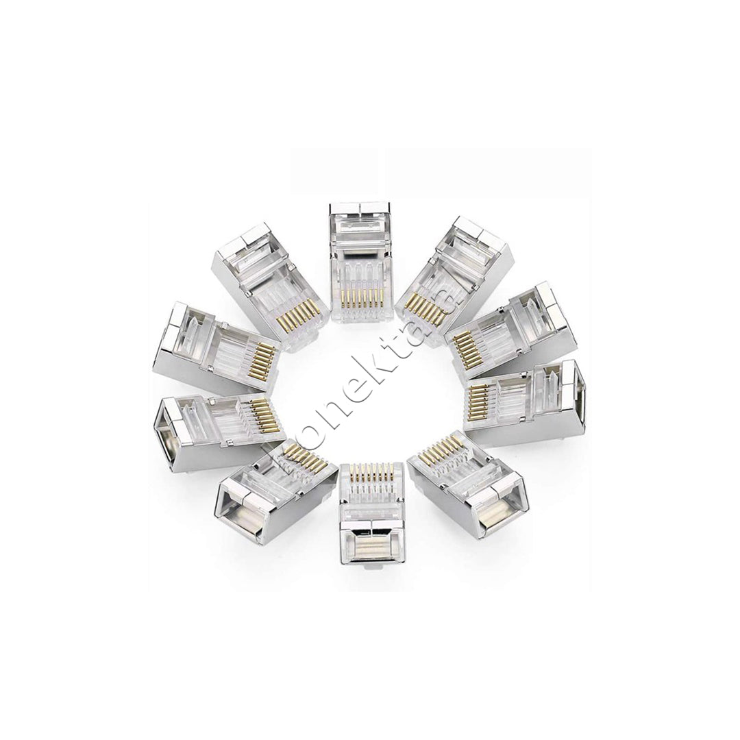 Lidhes RJ45 Cat 6 STP I Mbrojtur 10pcs Ugreen