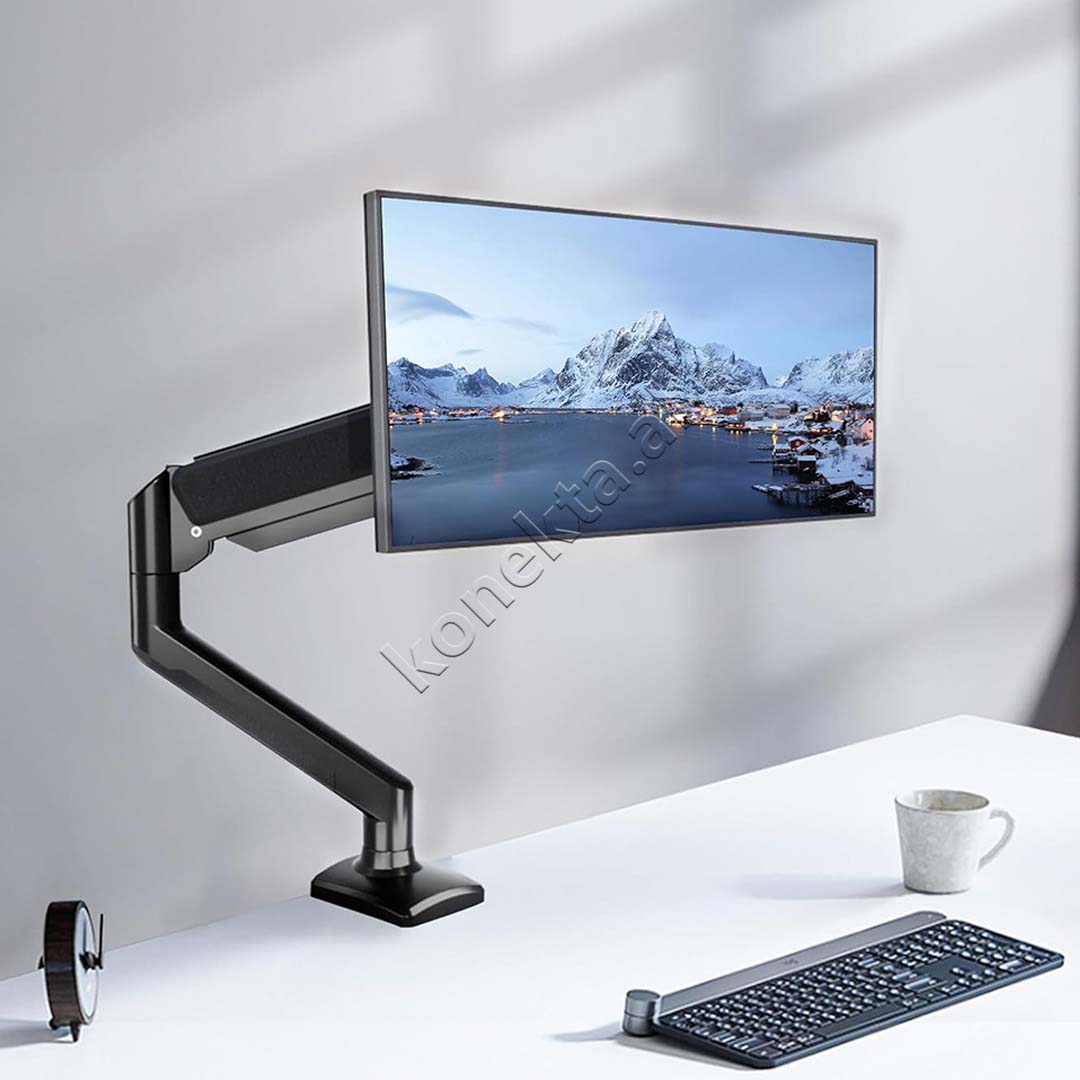 Mbajtese Monitori Me Kapje Ne Tavoline
