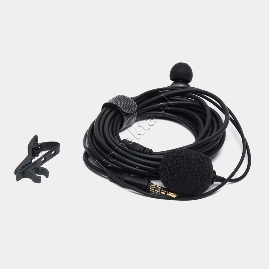 Mikrofon Mini Portabel Jmary Qe Kapet Tek Jaka Me Porte Aux 3.5mm Dhe Nje Kufje