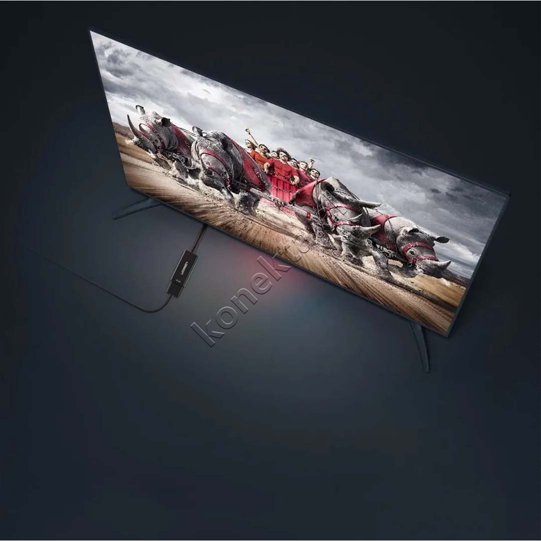 Kabell Adaptor Display Port (M) Ne HDMI (F) 4K/1080p Ugreen