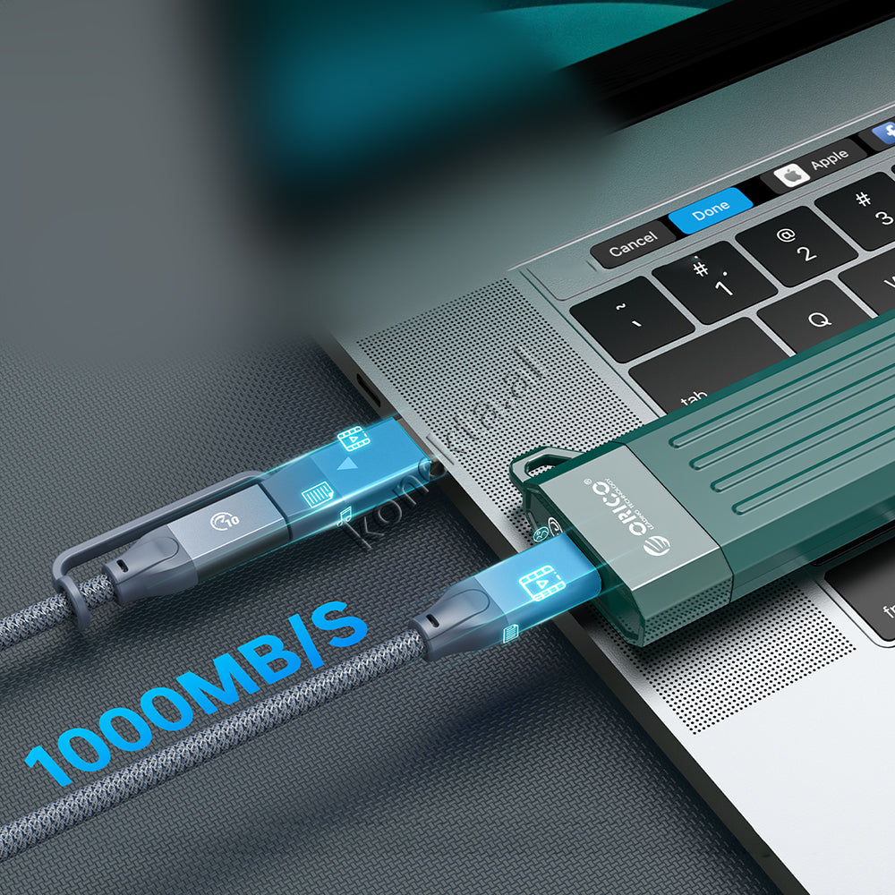 Mbajtese Dhe Lexuese SSD M.2 NVME deri në 4TB Orico Me Porte Type-C Gen 2