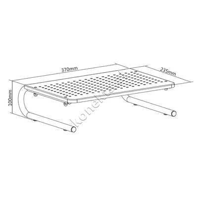 Mbajtese Universale Per Monitor / Laptop / Tablet Per Tavoline