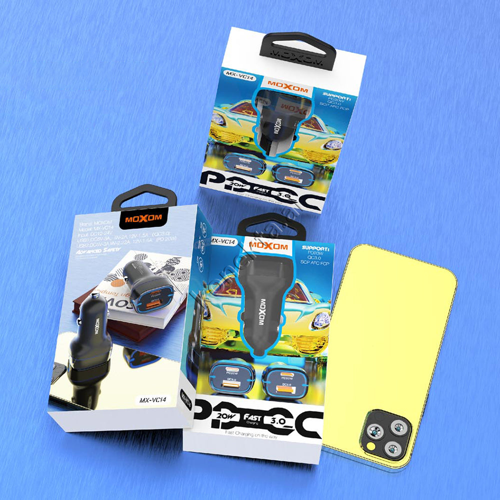 Adaptor Karikimi 20W Fast Charge 3.0 Moxom