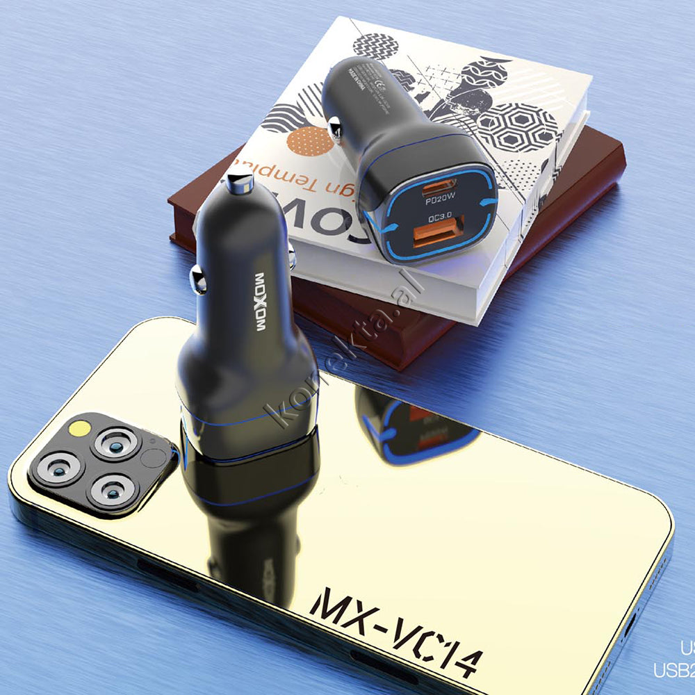 Adaptor Karikimi 20W Fast Charge 3.0 Moxom