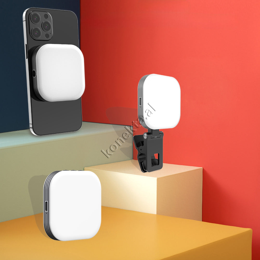Mini Dritë LED Magnetike Që Kapet Tek Telefoni Për Ndriçim Optimal