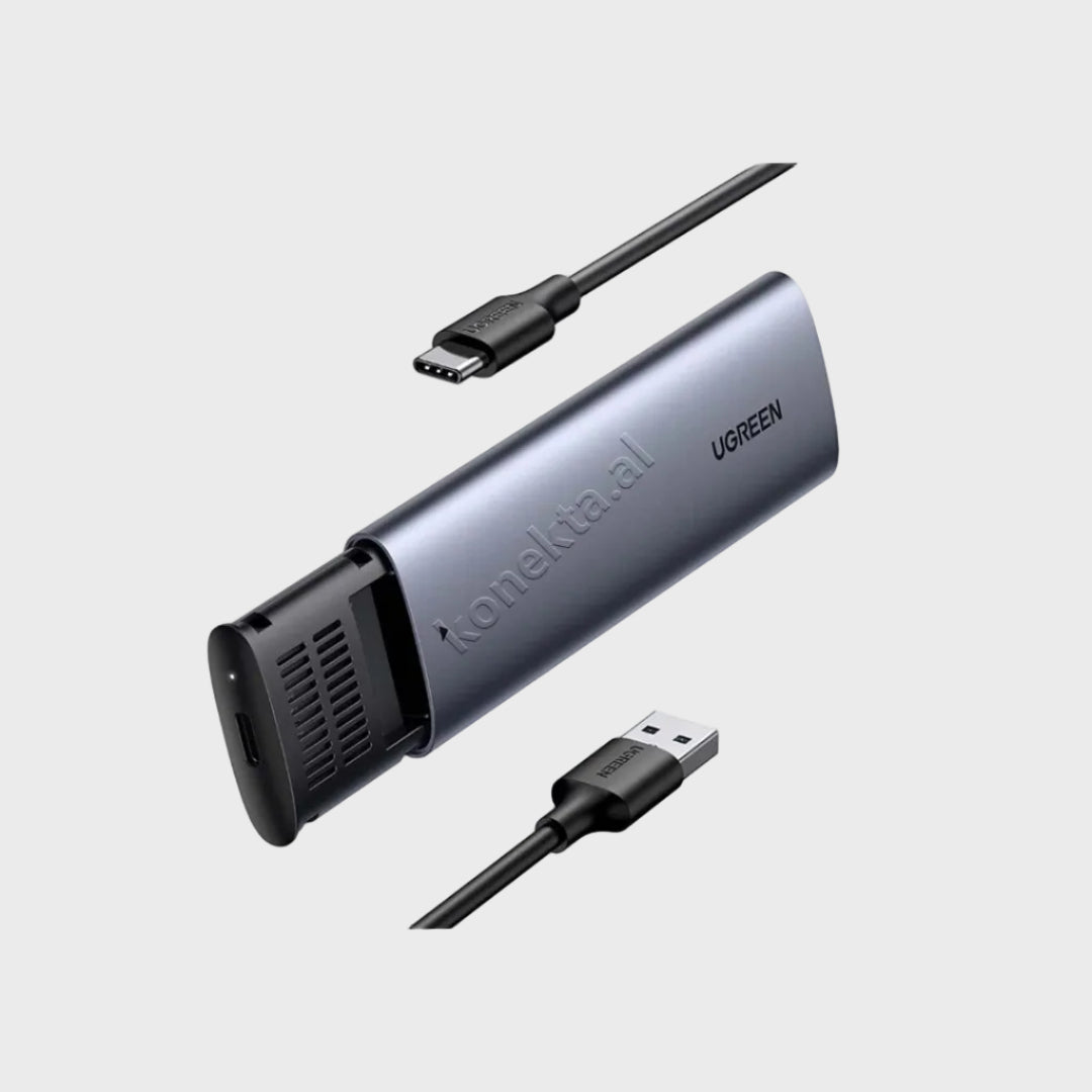 Mbajtese Dhe Lexuese SSD M.2  NGFF Ugreen Me Porte Type-C