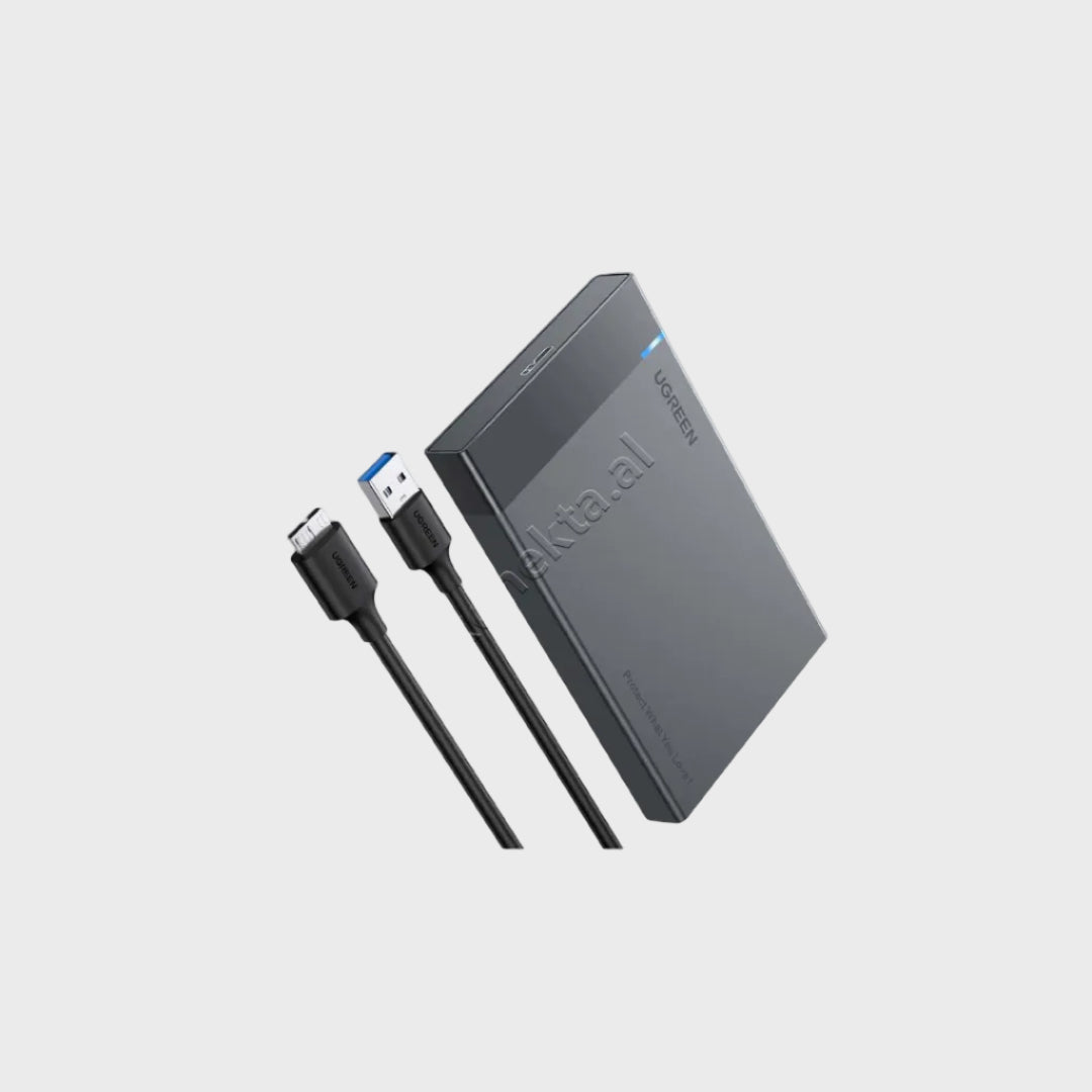 Mbajtese Dhe Lexuese Ugreen Per HDD/SSD 2.5" SATA Me USB 3.2 Gen 1
