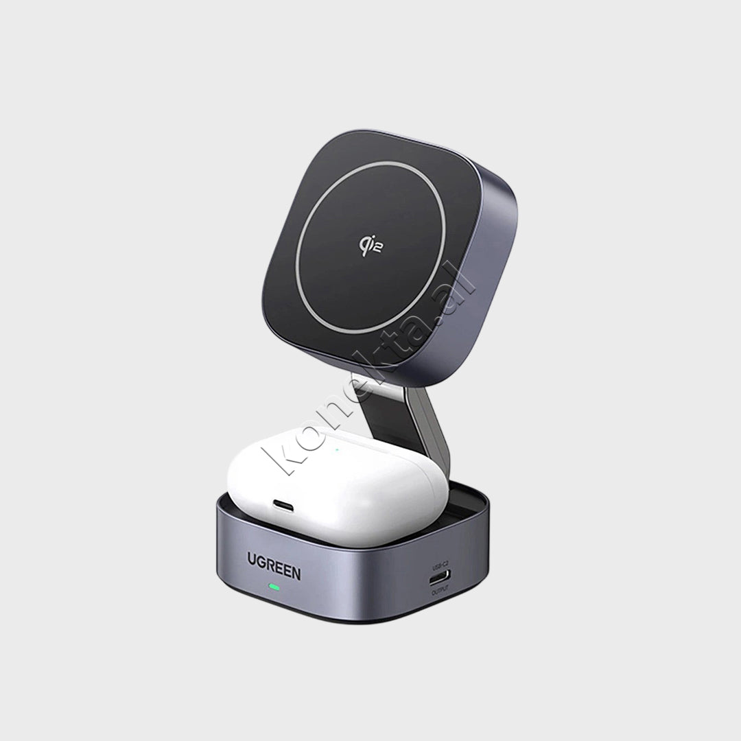 Mbajtese Magnetike Dhe Karikues Wireless 3 Ne 1 Ugreen