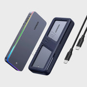 Mbajtese Per SSD M.2 NVMe/SATA Me Porte USB-C 20Gbps Ugreen