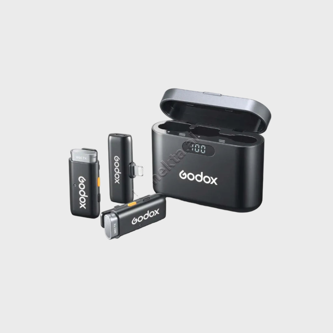 Mikrofon Wireless Lavalier Godox ( WES1 / WES2 ) Kit2 PROFESIONAL