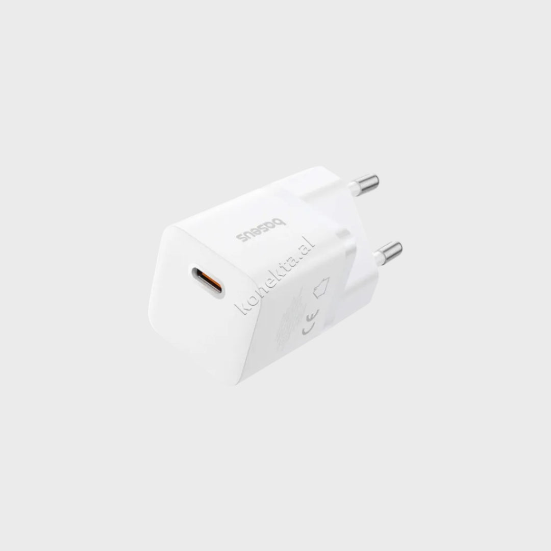 Mini Adaptor Karikimi 25W Me Porte Type-C Baseus E BARDHE 