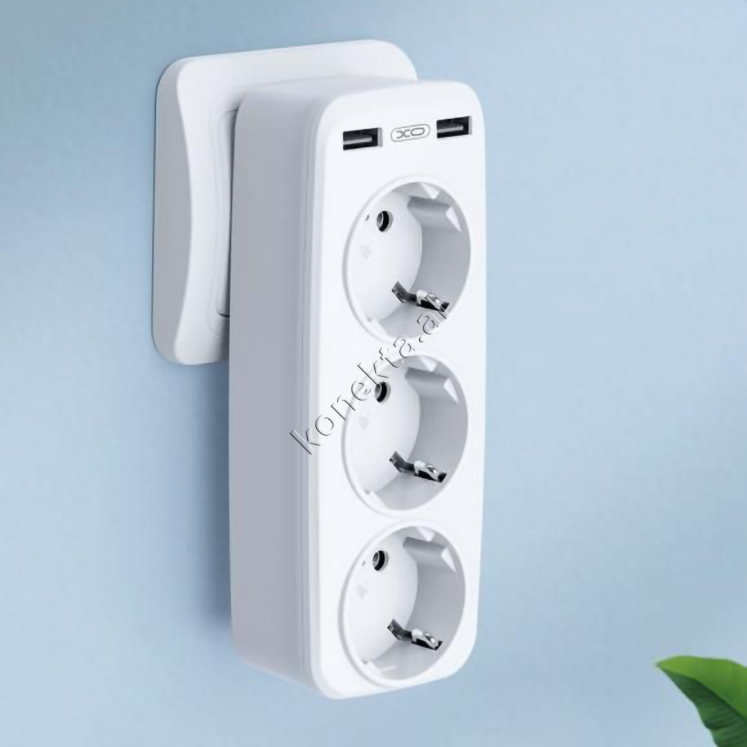 Multiprize 3 Vendeshe Me 2 Porta USB