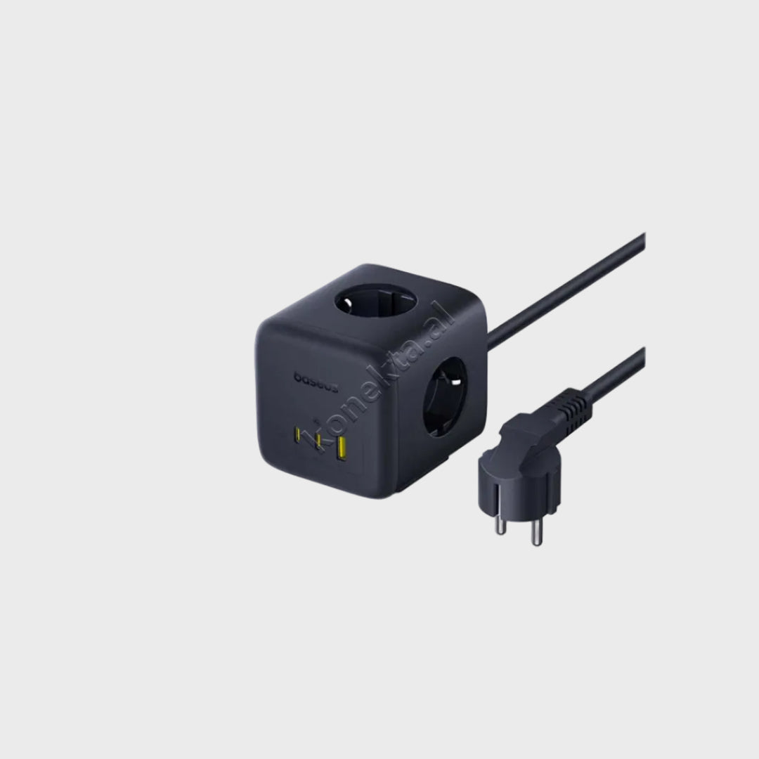Multiprize 3 Vendeshe Me Porta 1xUSB-A Dhe 2xUSB-C Baseus
