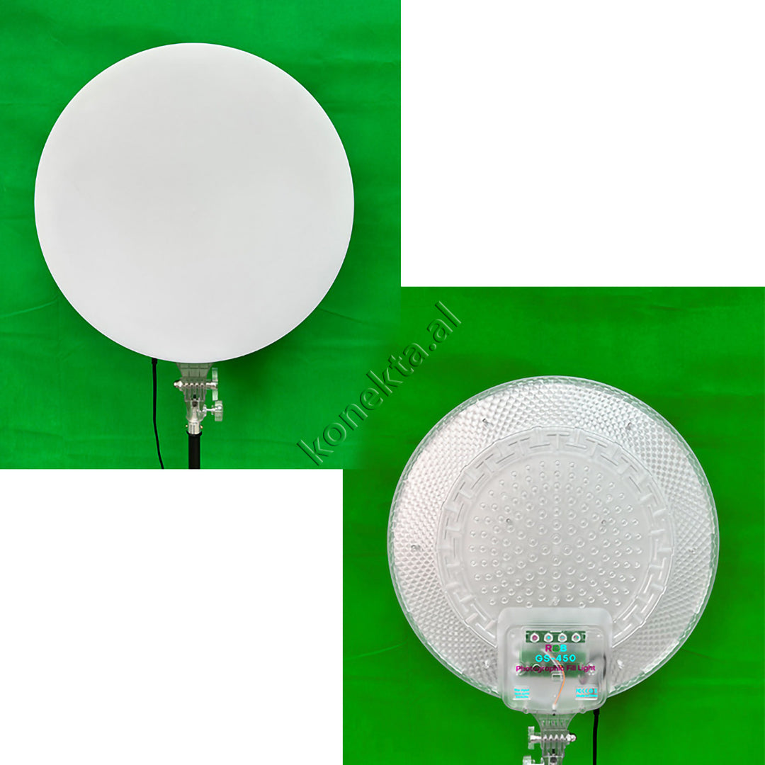 Trekembesh (Tripod) Me Drite LED 18" Te Plote RGB 60W