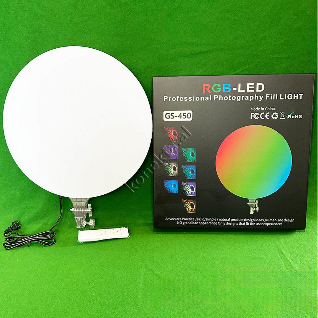 Trekembesh (Tripod) Me Drite LED 18" Te Plote RGB 60W