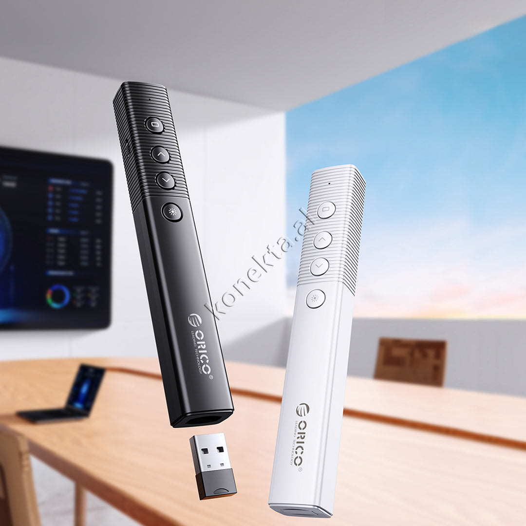 Telekomande Wireless Per Prezantime Nga Distanca Me Lazer