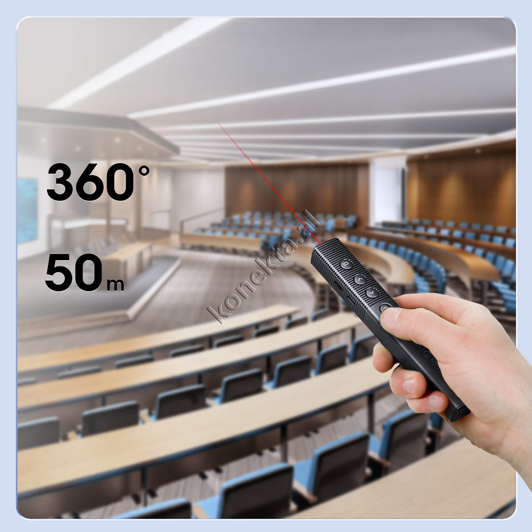 Telekomande Wireless Per Prezantime Nga Distanca Me Lazer