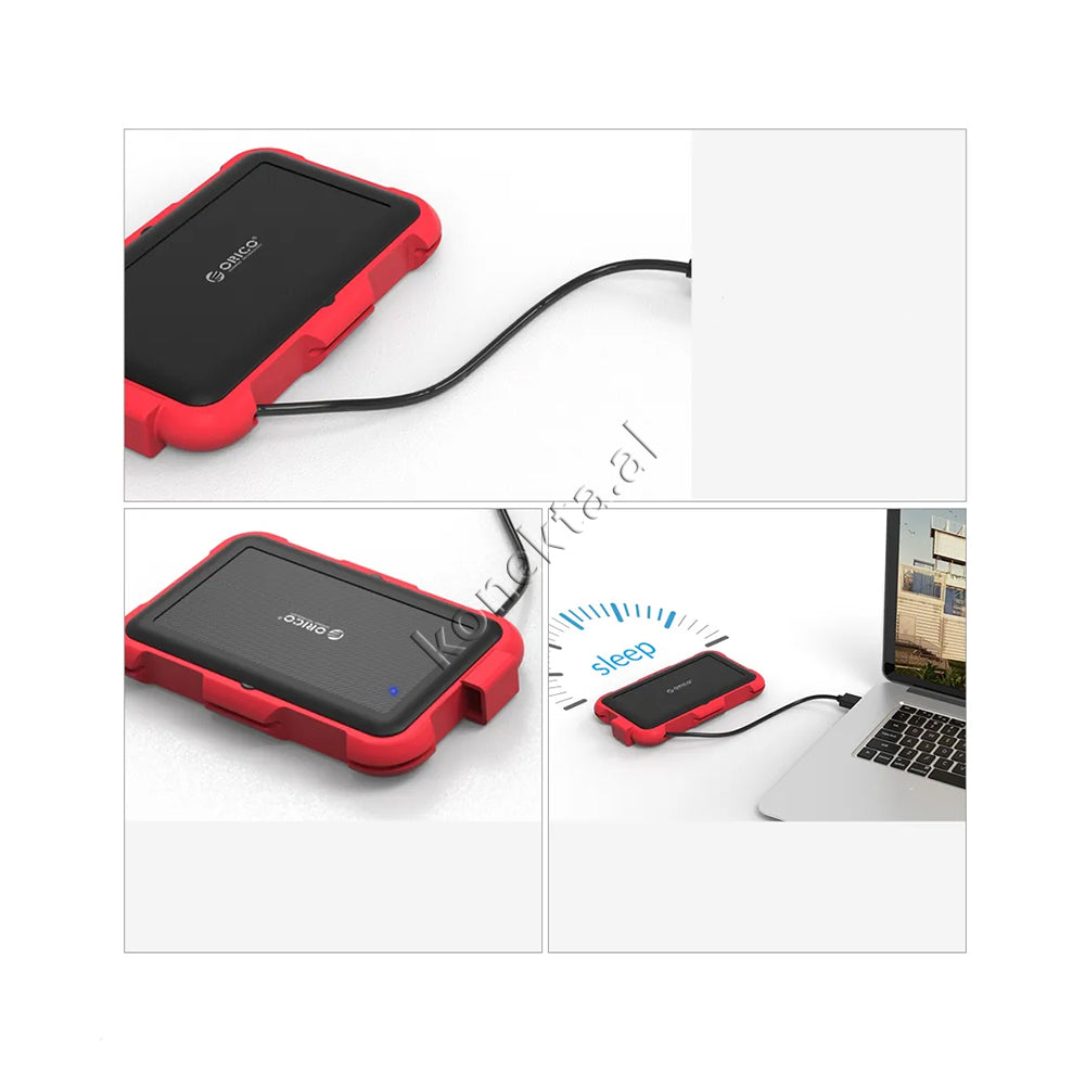 Mbajtese Dhe Lexuese Hard Disk / SSD 2.5" Orico Me Porte Type-C