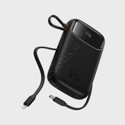 Bateri E Jashtme 20000mah Me 2 Porta Karikimi Dhe Kabllo Lightning & Type-C Te Integruar