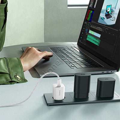 Mini Adaptor Karikimi 25W Me Porte Type-C Baseus