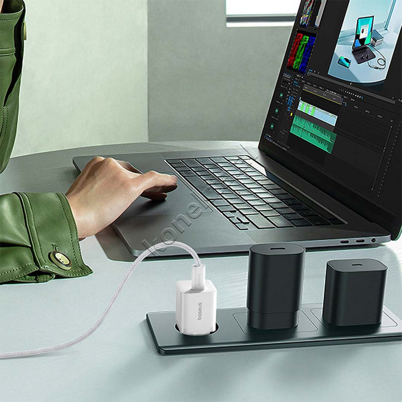 Mini Adaptor Karikimi 25W Me Porte Type-C Baseus
