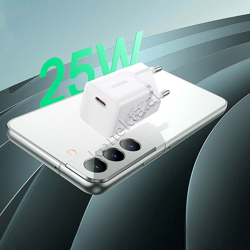 Mini Adaptor Karikimi 25W Me Porte Type-C Baseus