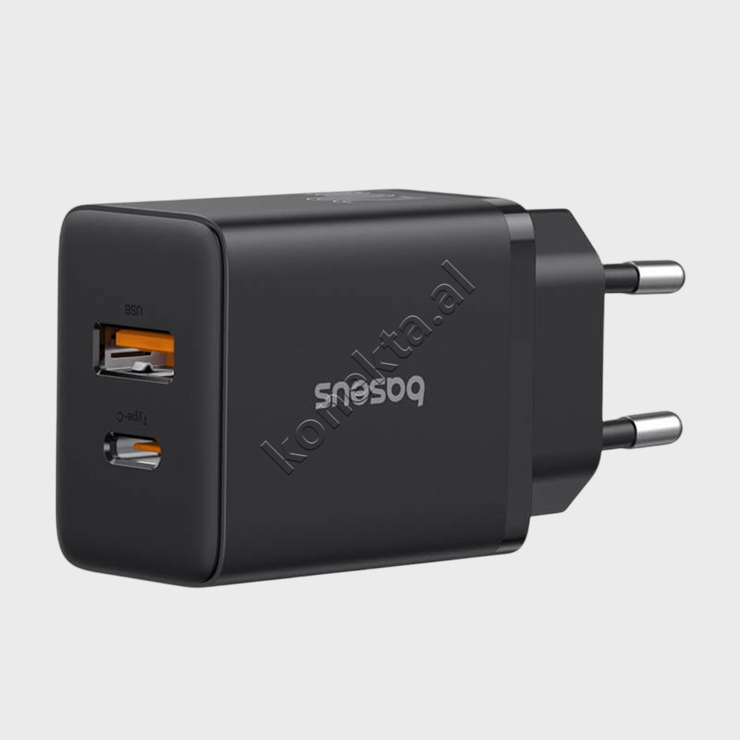 Adaptor Karikimi 20W Baseus Me 2 Porta USB-C Dhe USB-A