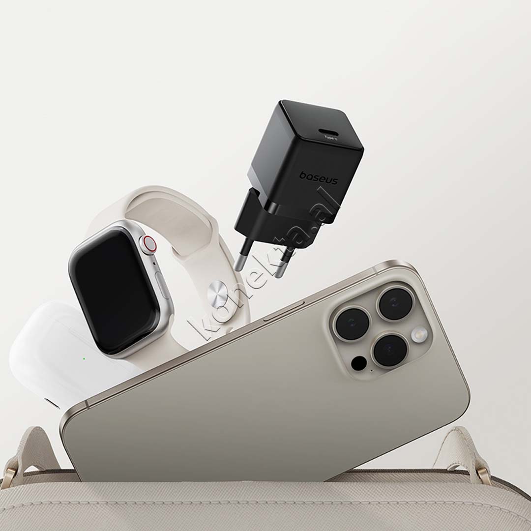 Mini Adaptor Karikimi 20W Me Porte Type-C Baseus