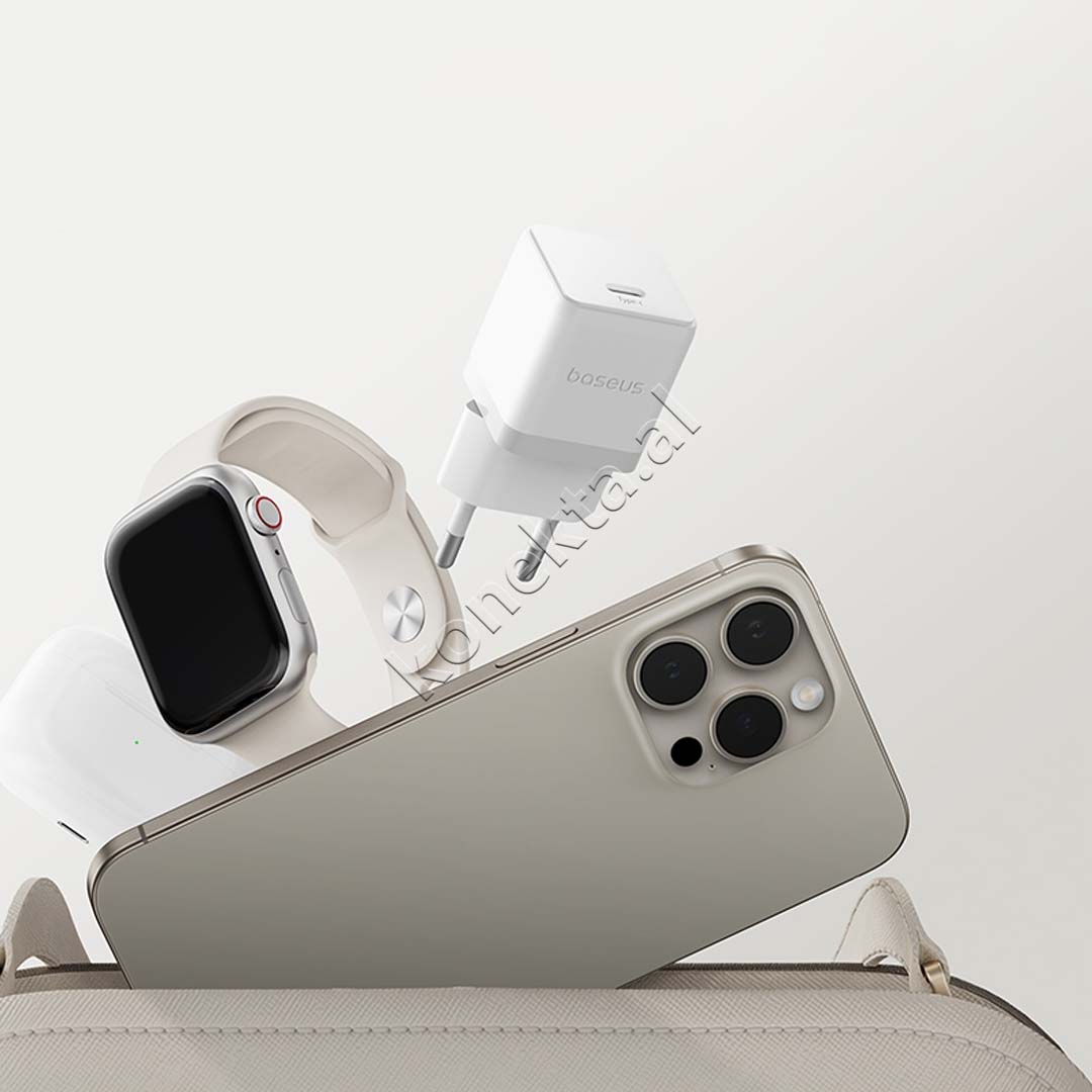 Mini Adaptor Karikimi 20W Me Porte Type-C Baseus