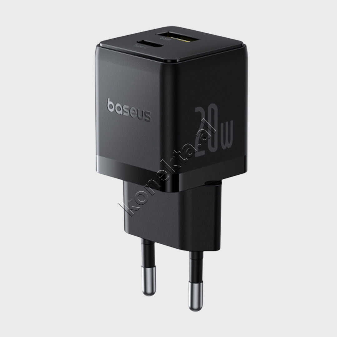 Adaptor Karikimi 20W Baseus Me 2 Porta USB-C Dhe USB-A