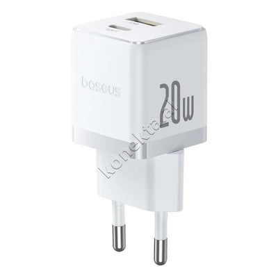 Adaptor Karikimi 20W Baseus Me 2 Porta USB-C Dhe USB-A