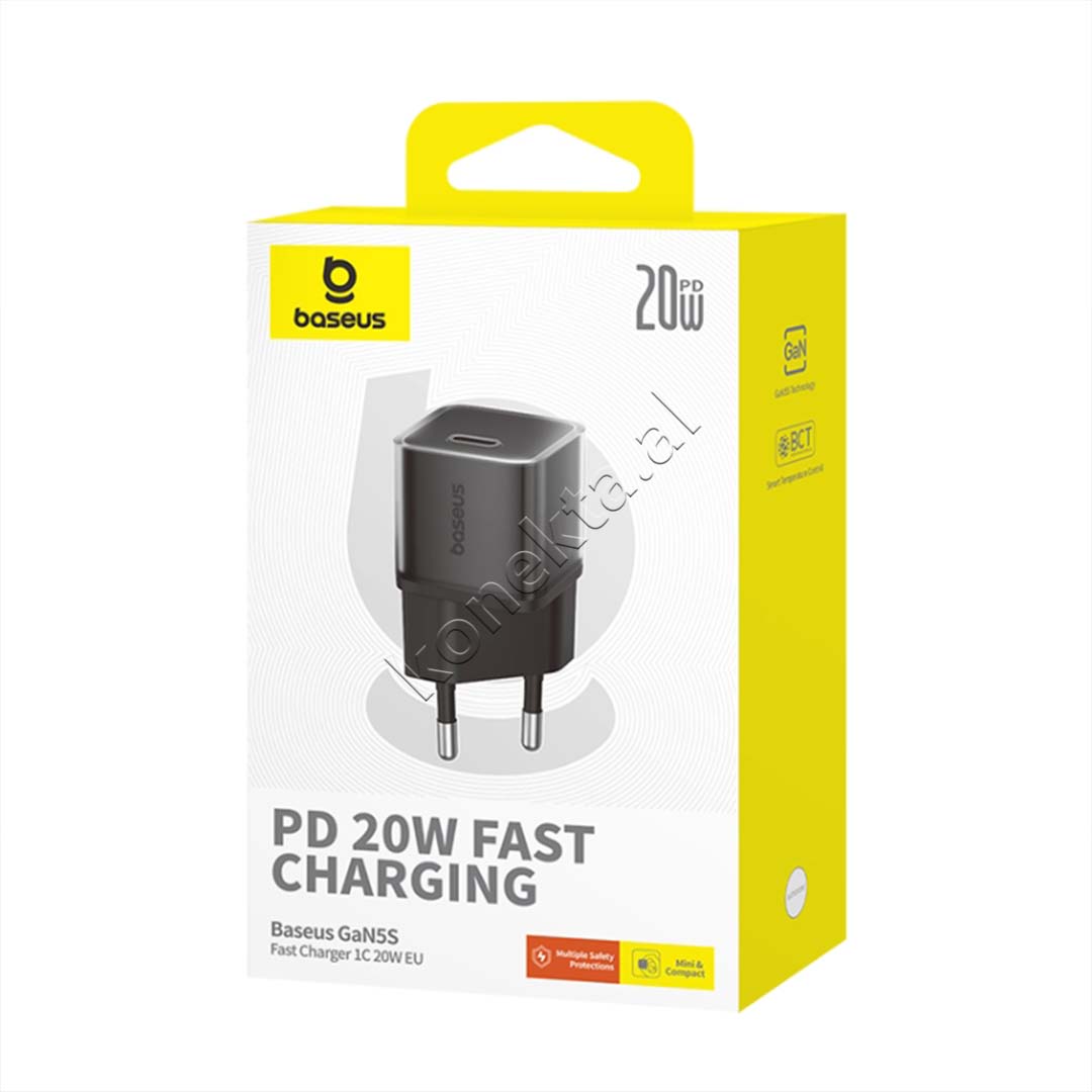 Mini Adaptor Karikimi 20W Me Porte Type-C GaN5S Baseus