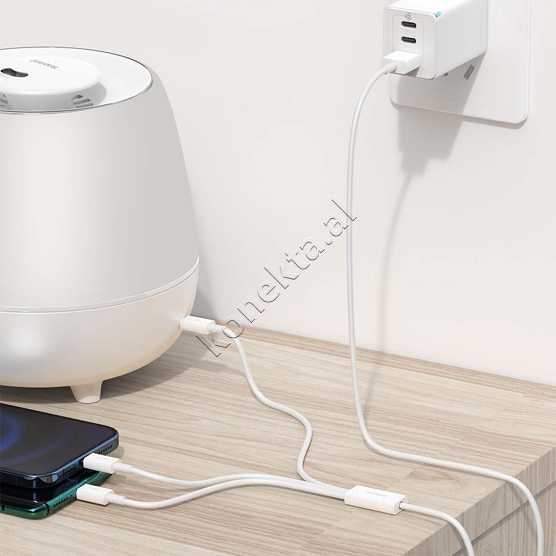 Kabell Karikimi Baseus USB Ne M+L+C 3.5A 1m