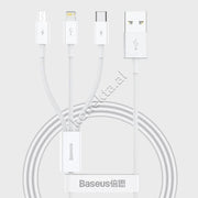 Kabell Karikimi Baseus USB Ne M+L+C 3.5A 1m