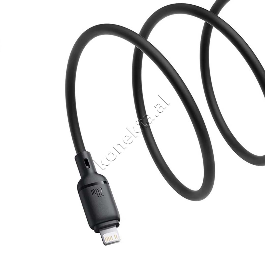 Kabell Karikimi Silky Baseus Type-C Ne Lightning 20W 1M