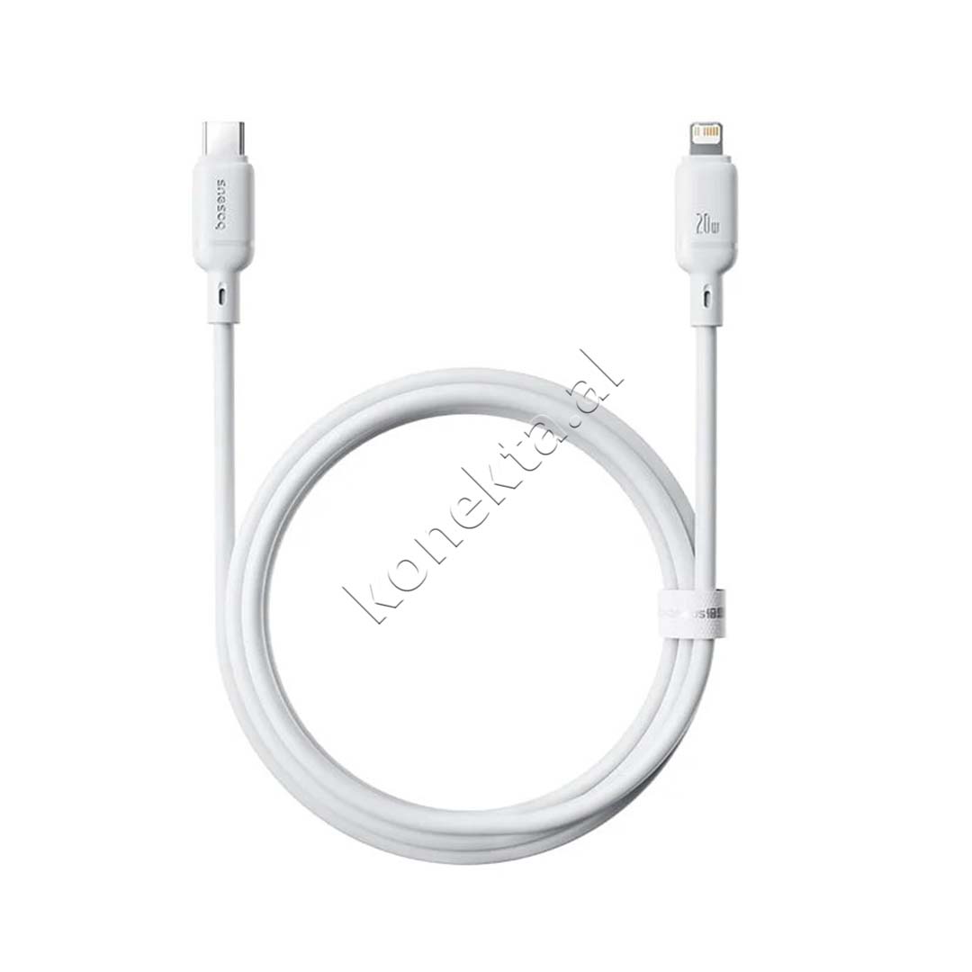 Kabell Karikimi Silky Baseus Type-C Ne Lightning 20W 1M