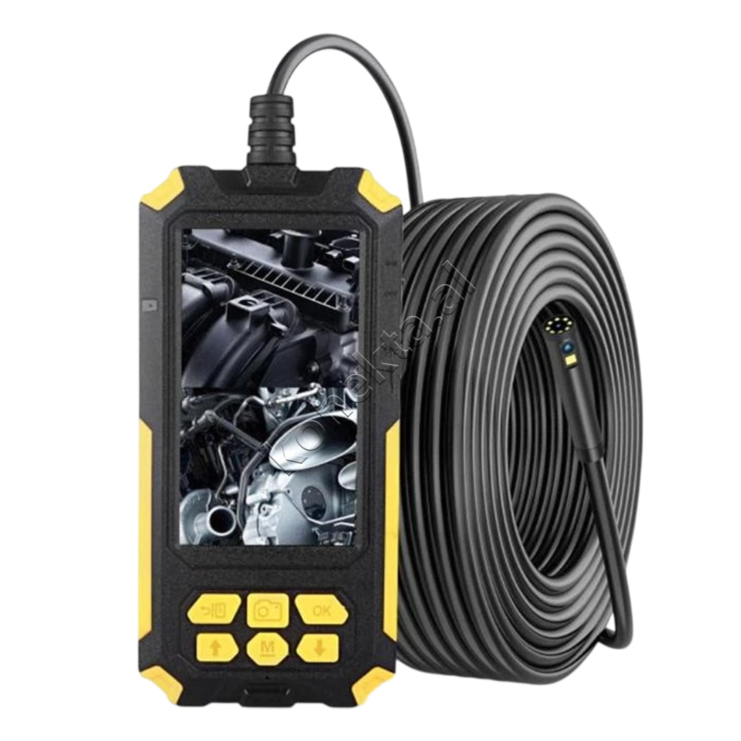 Kamera Endoskopike Me Dy Lente Dhe Ekran 4.5" 5m / 10m