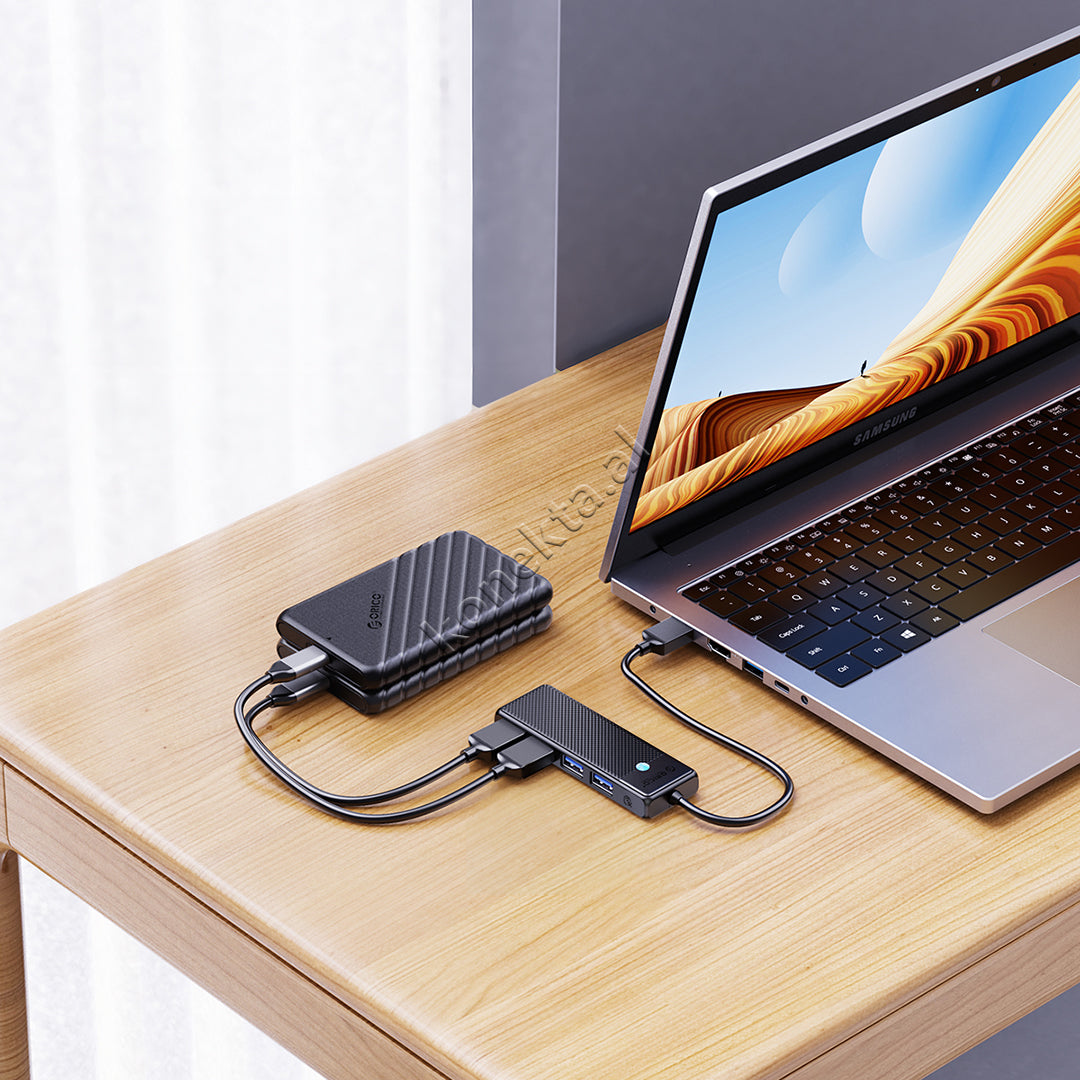 Adaptor 4 Porta USB3.0 Per Pajisje Me Porte USB Orico