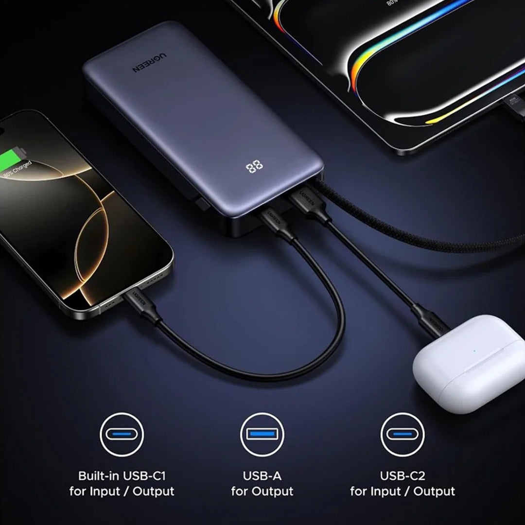 Bateri E Jashtme 20'000mAh 45W Me Fishe Type-C Ugreen