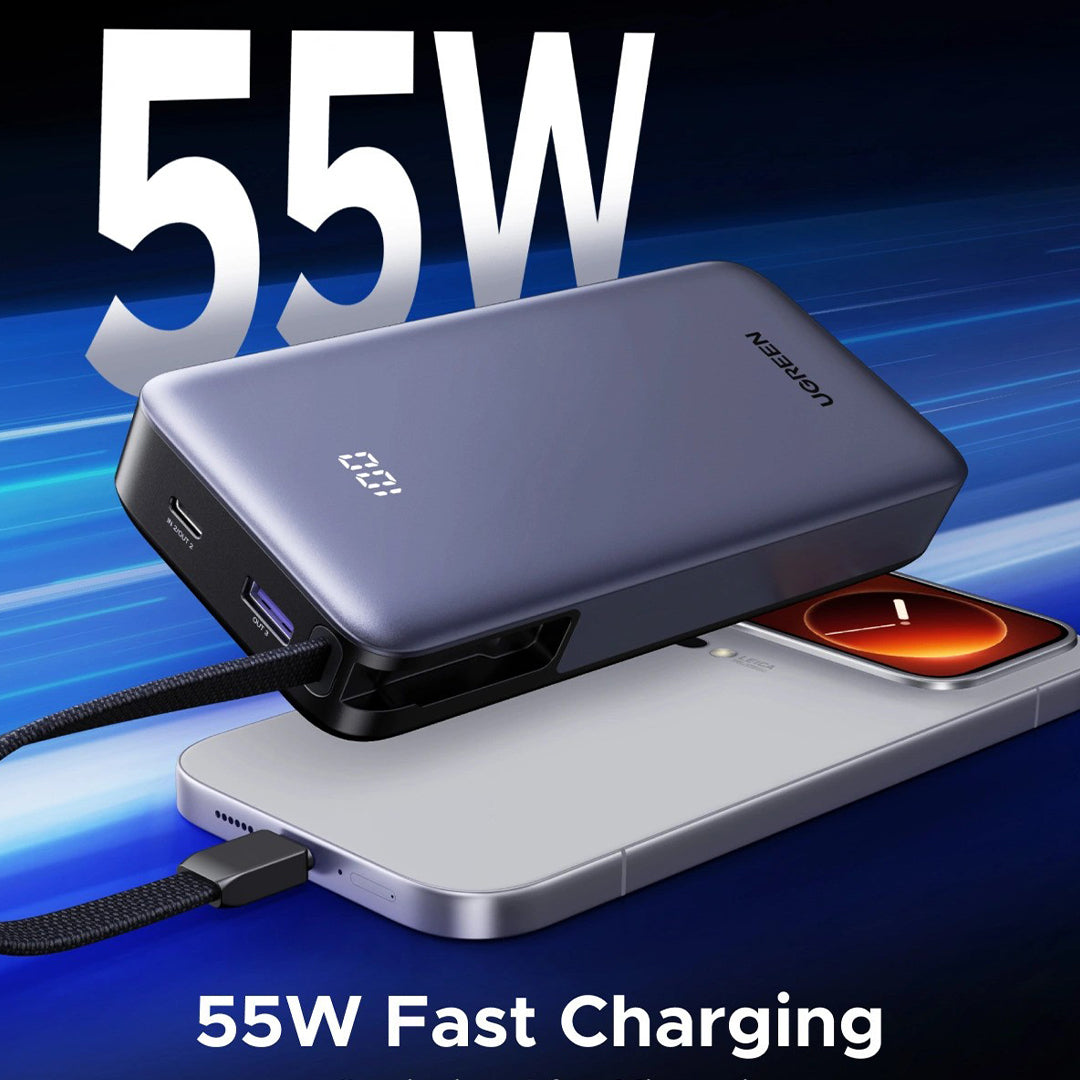 Bateri E Jashtme 20000mAh 55W Me Fishe Type-C Ugreen