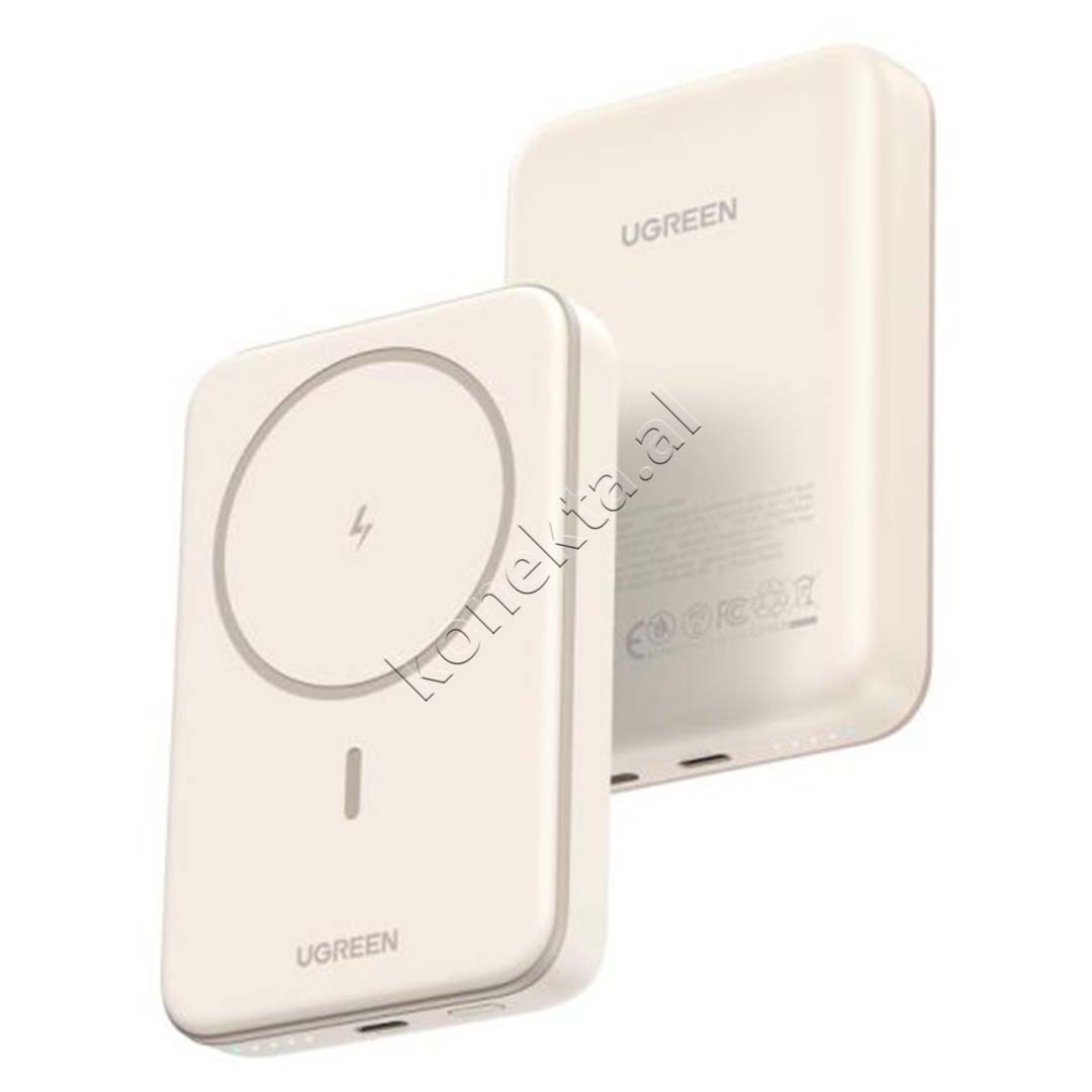 Bateri E Jashtme Magnetike 10000mAh 20W Karikim Wireless UGreen