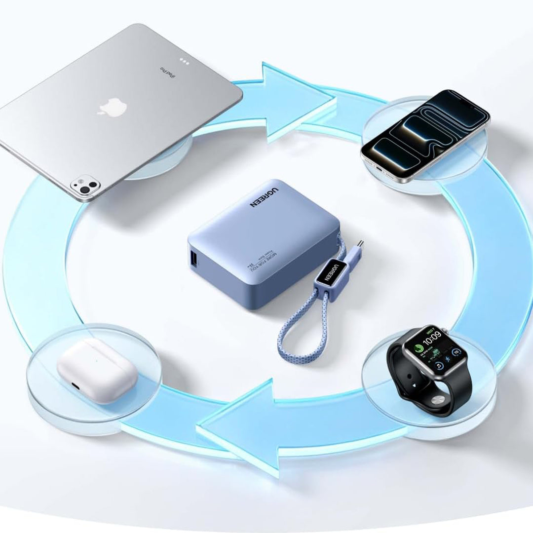 Bateri E Jashtme 10,000mAh 33W Me Fishe Type-C Ugreen