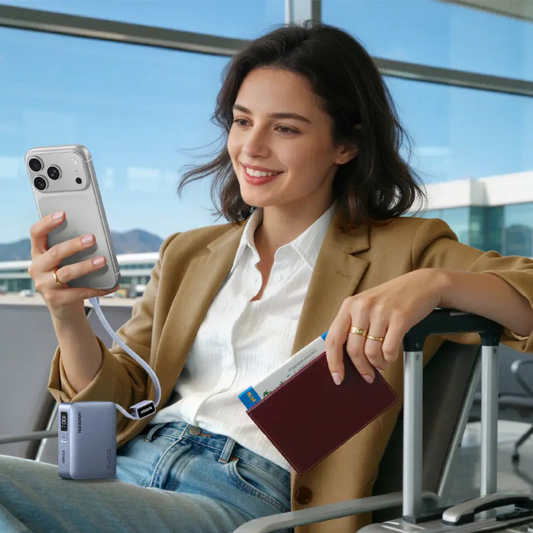 Bateri E Jashtme 10,000mAh 33W Me Fishe Type-C Ugreen